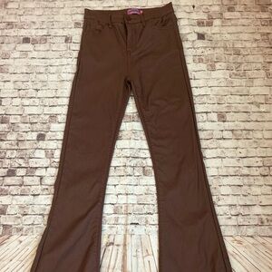 Edikted Brown Skinny Pants